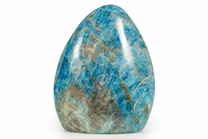 Free-Standing, Polished Blue Apatite - Madagascar #361993